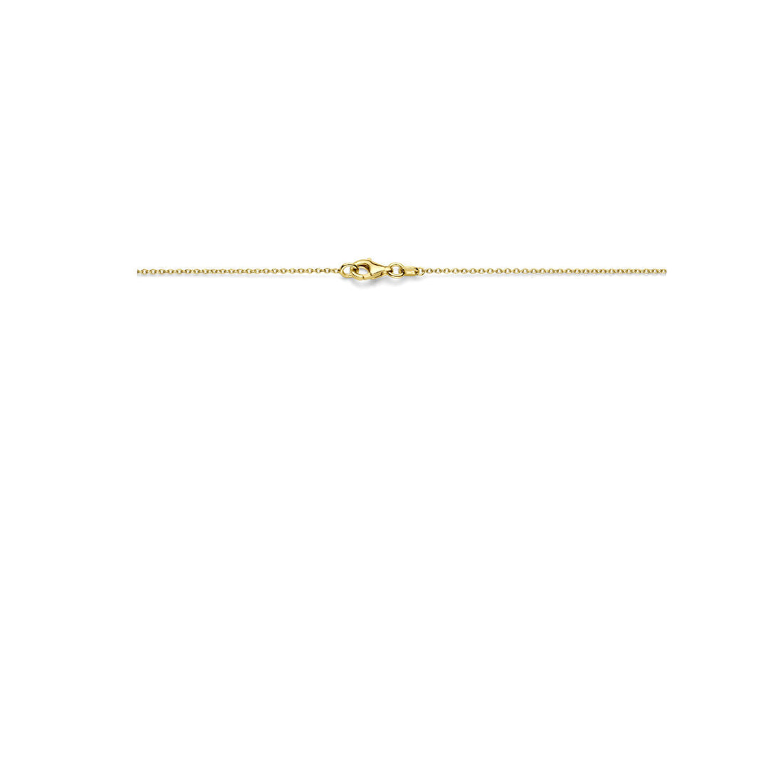 Halskette Kugeln 45 cm 14K Gelbgold