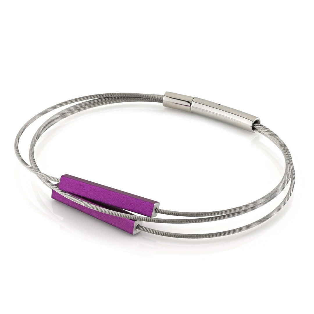 Armbandstangen Lila A243P