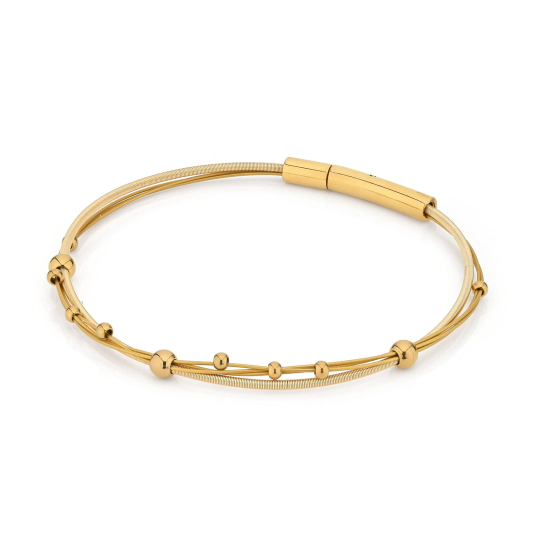Armband verspielte Kugeln aus Gold A269G
