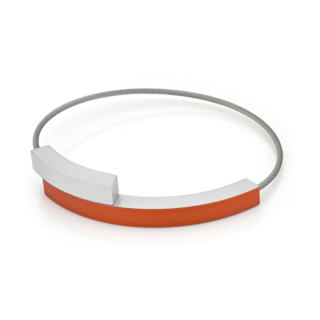 Armband Zwei Schleifen Orange A34O