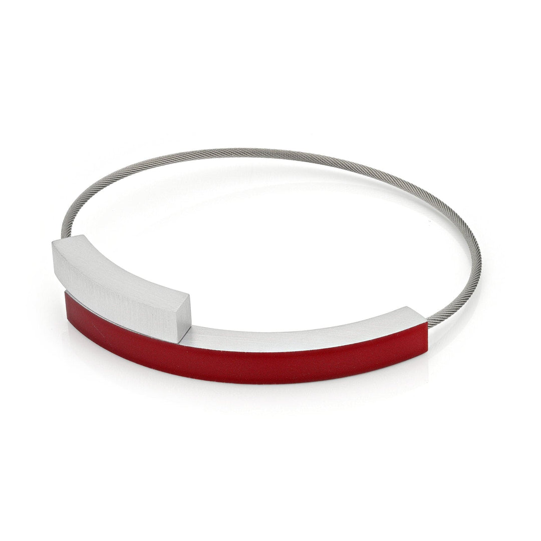 Armband Zwei Schleifen Rot A34R