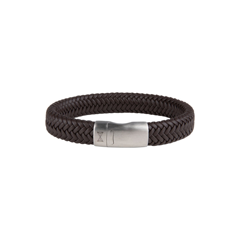 Lederarmband Herren - Iron John Brown