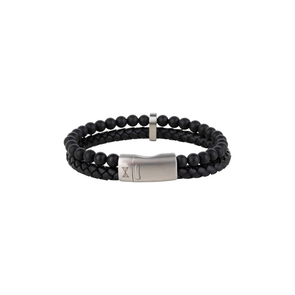 Lederperlenarmband Herren - Combi String Black Elk Peak