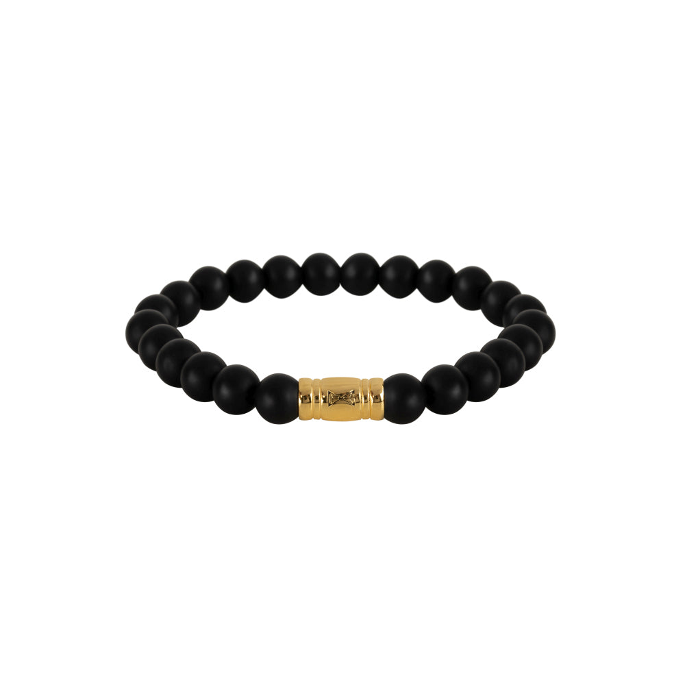 Perlenarmband Herren - Black Elk Peak Oro - 8mm