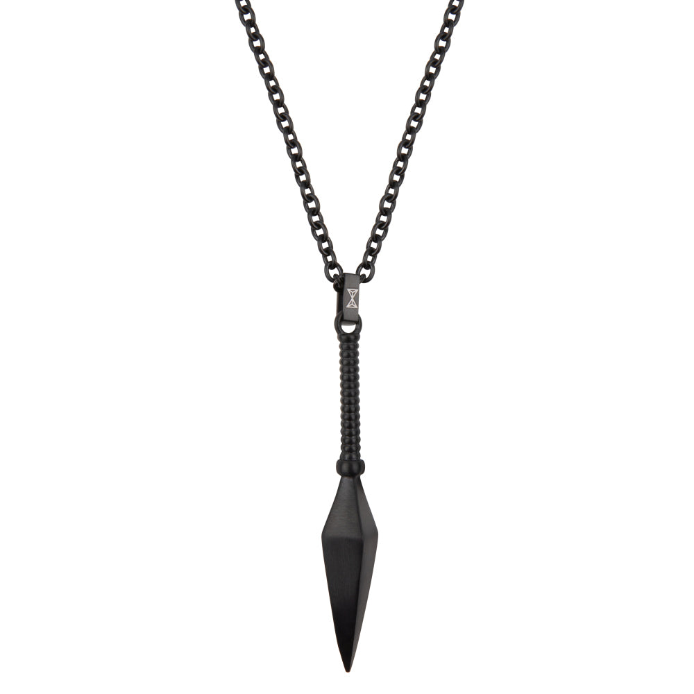 Halskette Spear - Noir