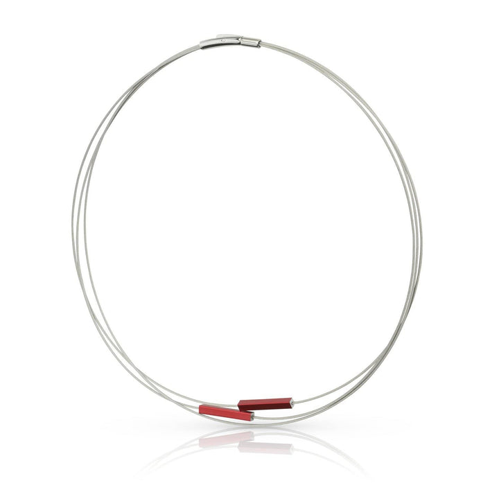 Halskettenstangen Rot C243R