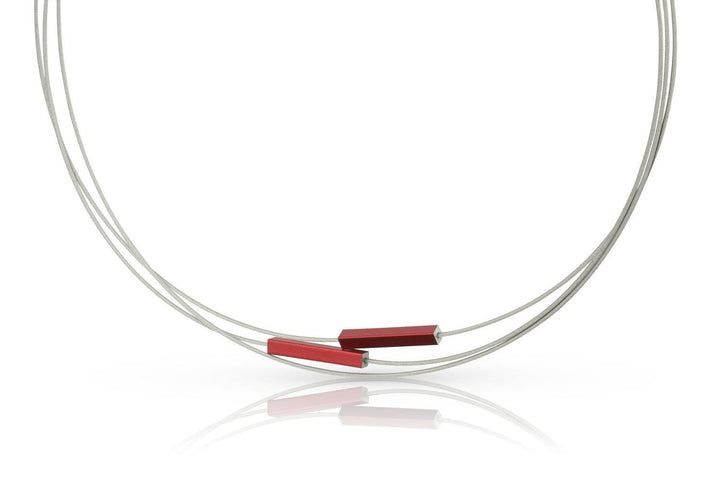 Halskettenstangen Rot C243R