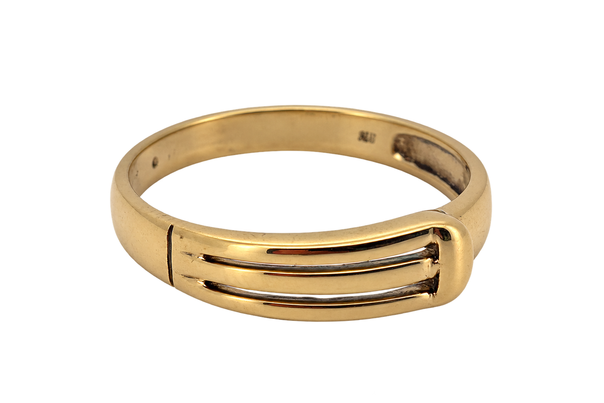 Vintage Goldring Karneol 14K 3,4g