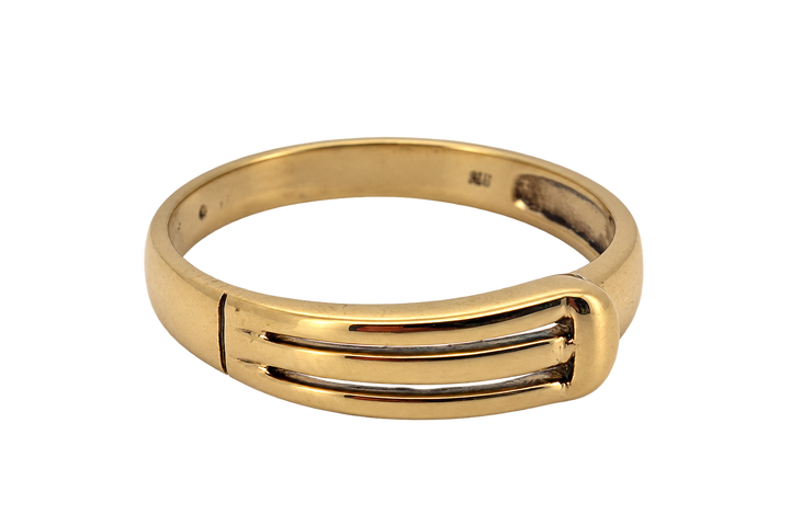 Vintage Goldring Karneol 14K 3,4g