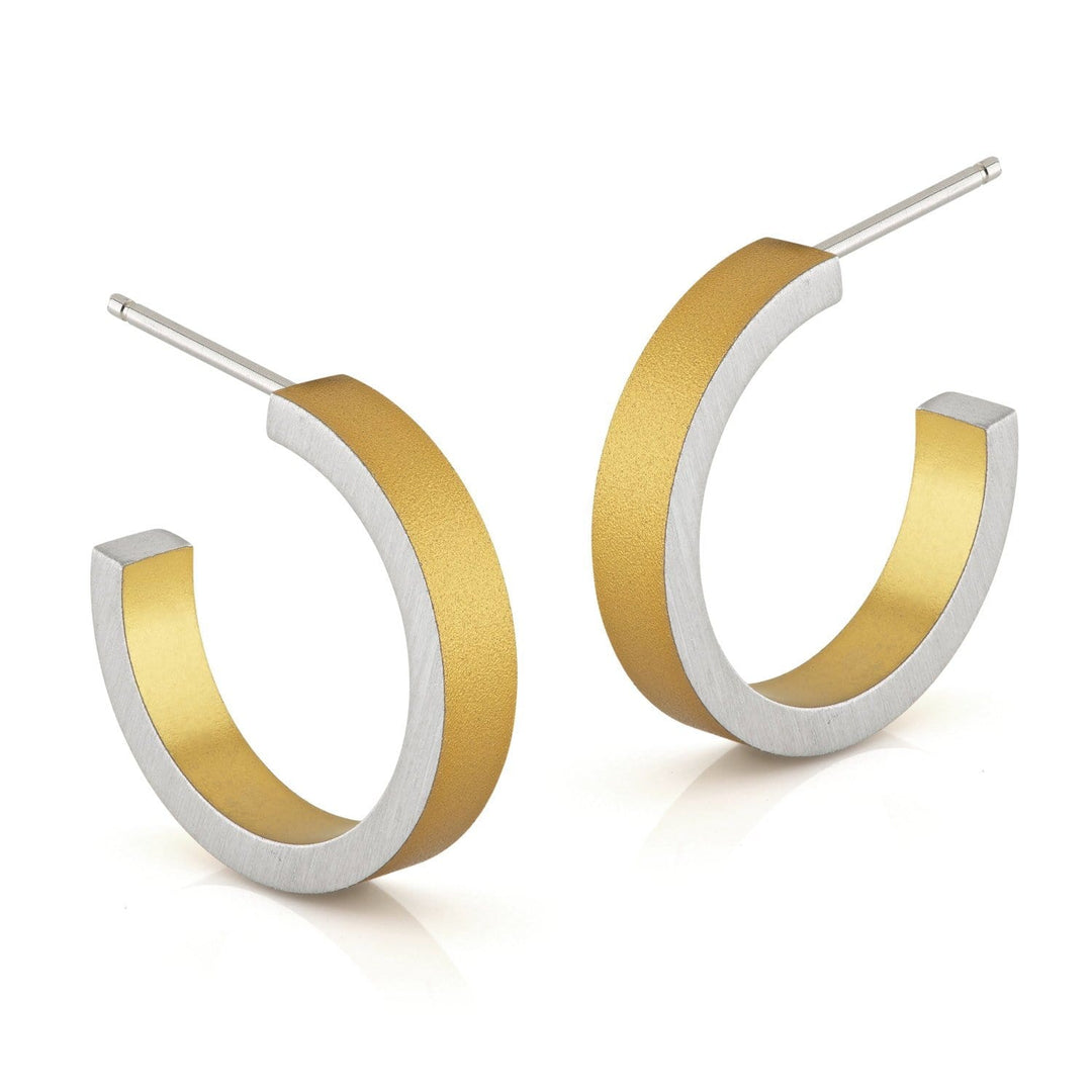 Creolen Runde Ringe Gold O51G