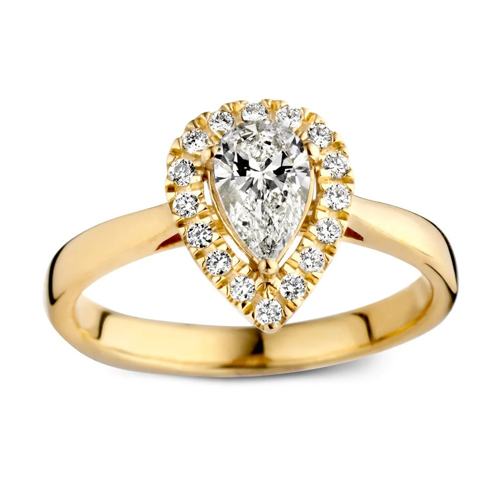 Ring Elin 0,65 ct. Gelbgold