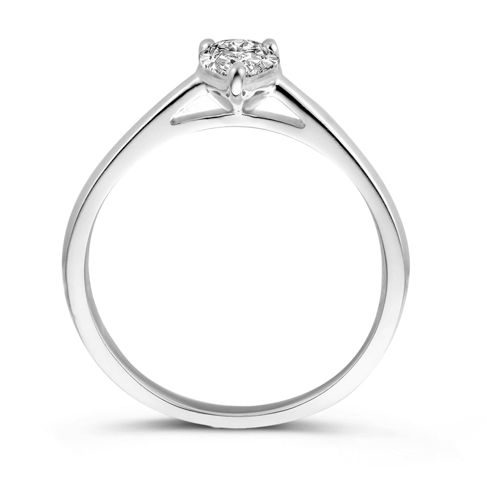 Ring Ava 0,30 ct. Weißgold