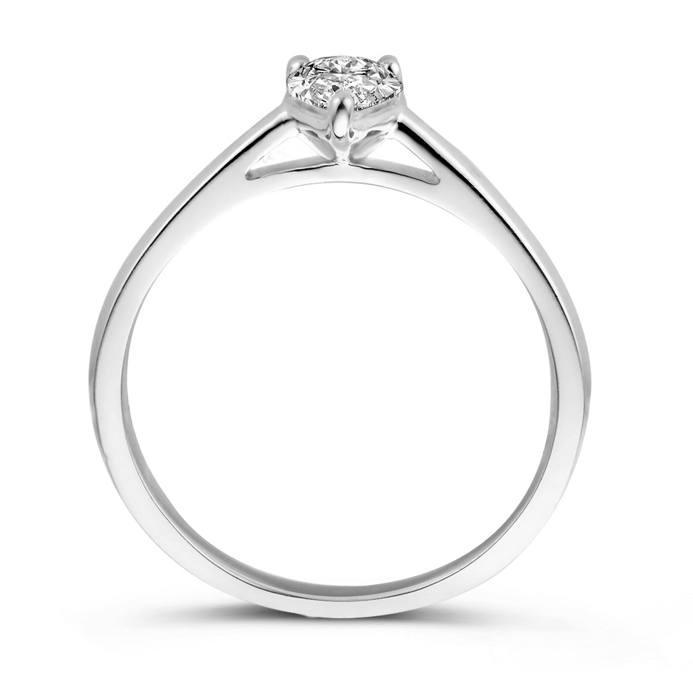 Ring Ava 0,50 ct. Weißgold