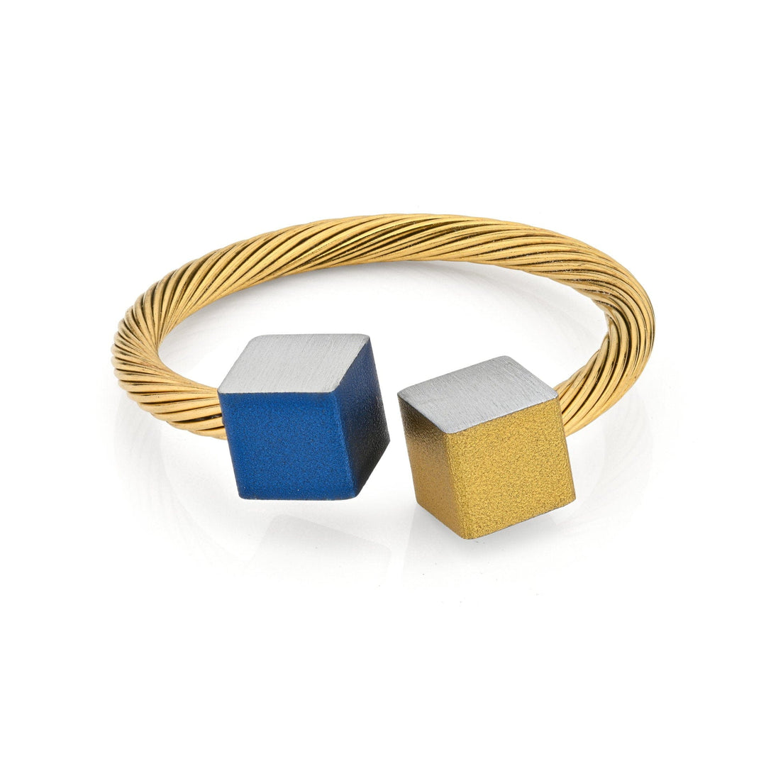 Goldring Würfel Blaugold RG4BG