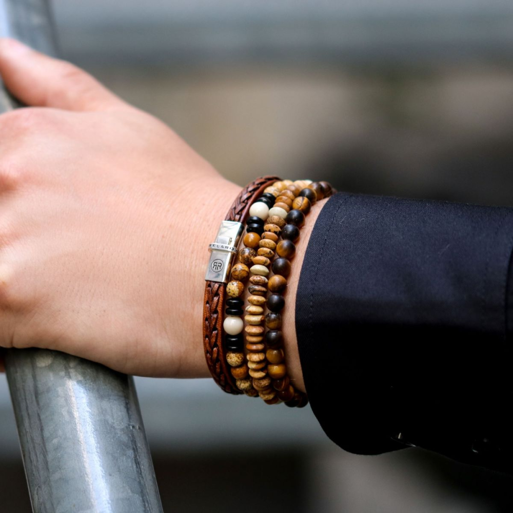 Tiger Lily - 6mm - Perlenarmband
