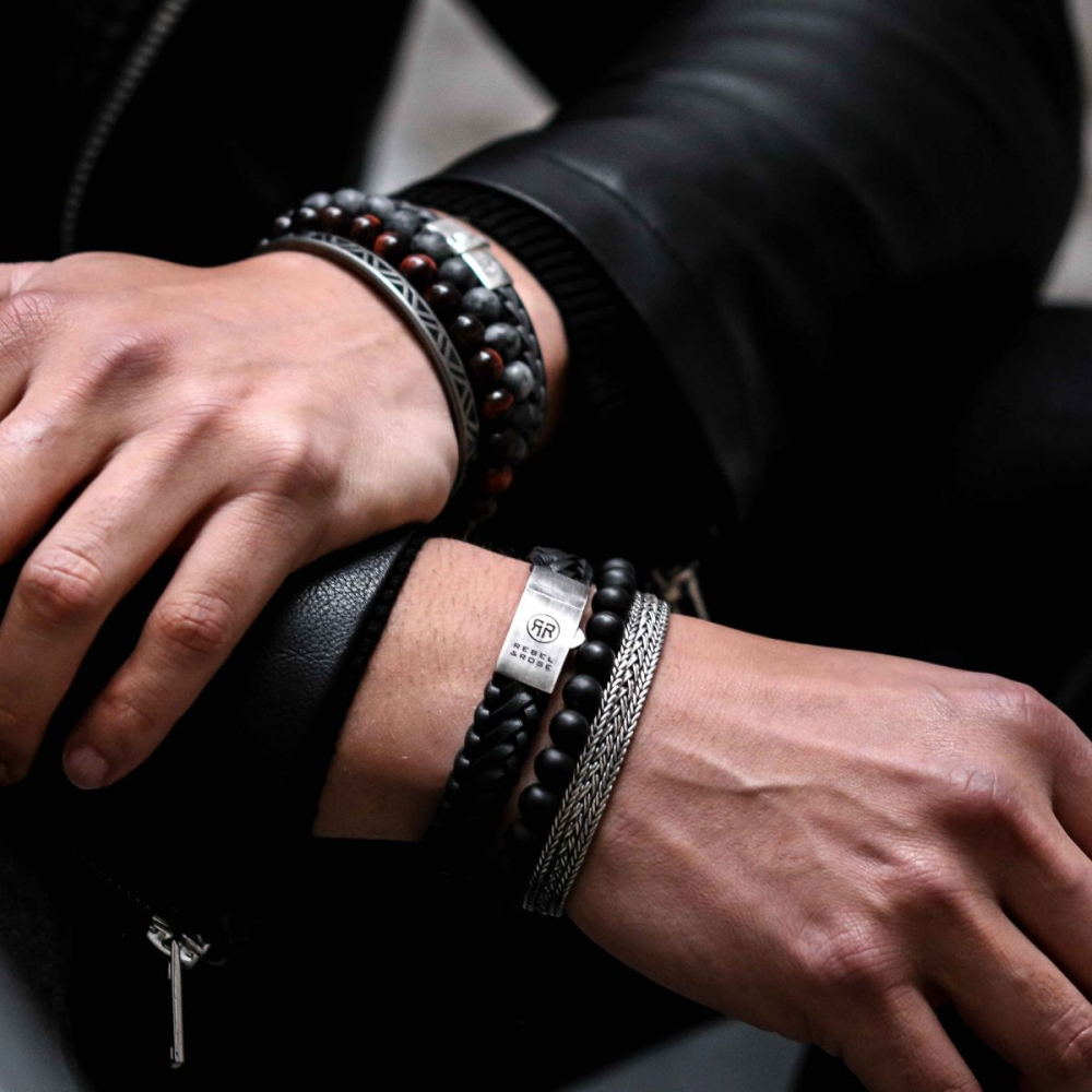 Mad Panther - 8mm - Herren Perlenarmband