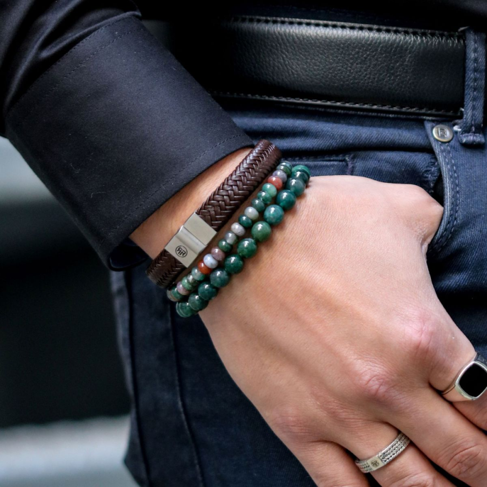 The Secret Garden Vintage - 8mm - Herren Perlenarmband