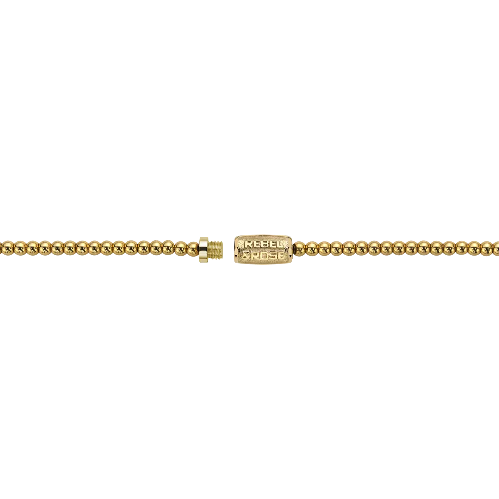 Halskette Gelbgold Only – 3 mm (38 cm)