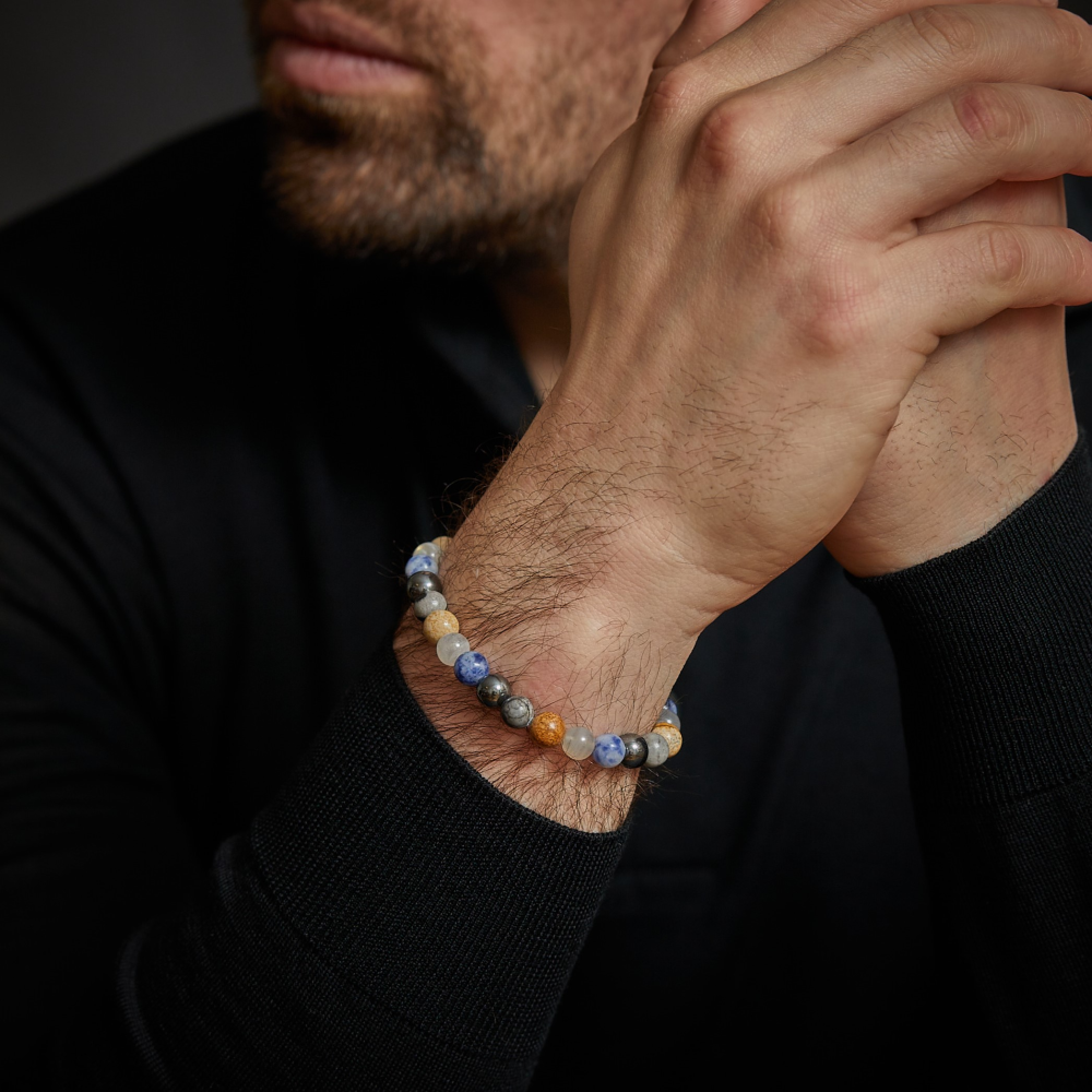Sunny Days - 8mm - Perlenarmband Herren