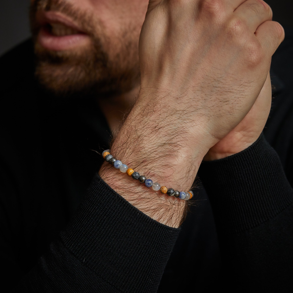 Sunny Days - 6mm - Herren Perlenarmband