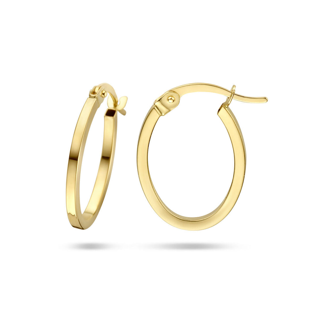Ohrringe 14K Gelbgold