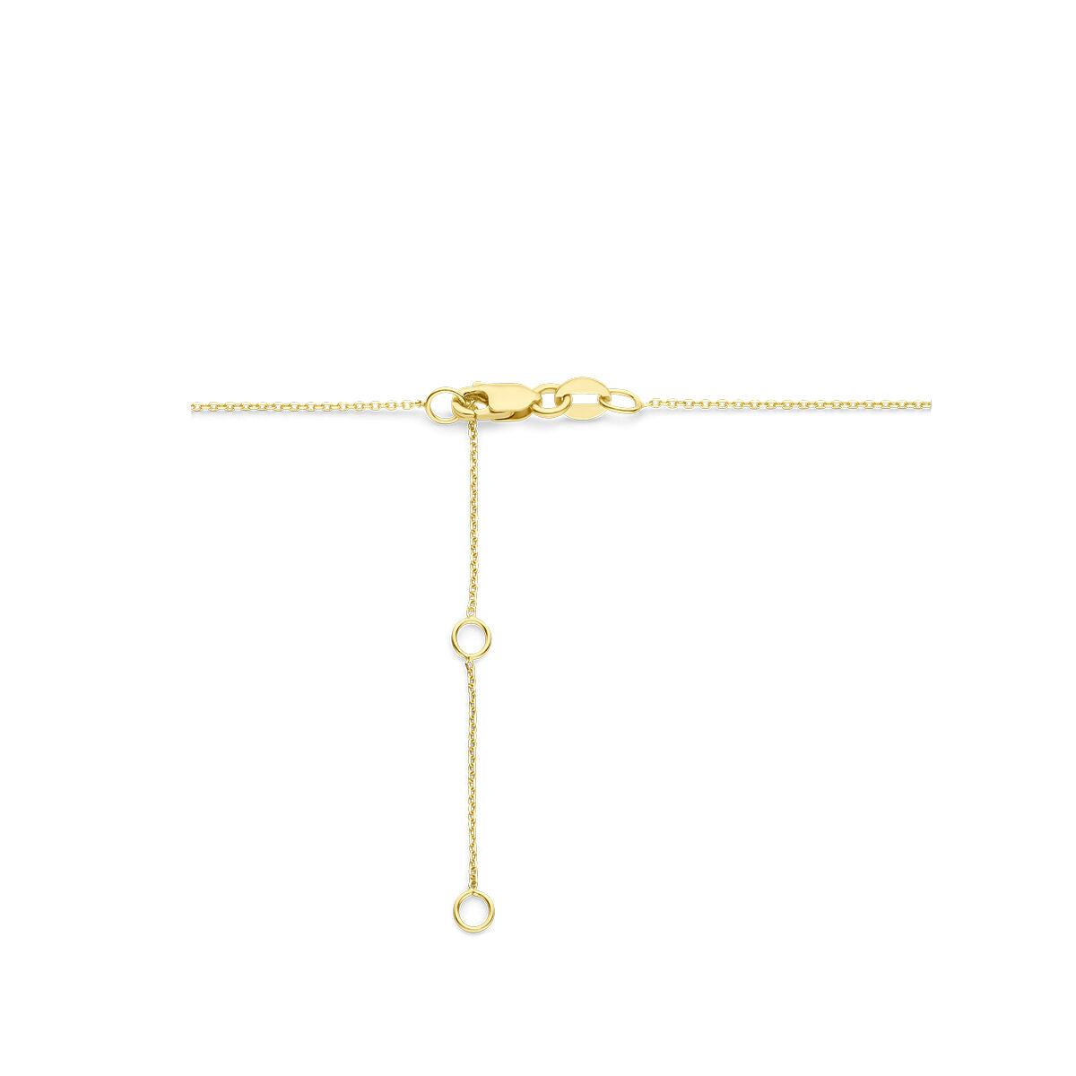 Halskette Herz Diamant 40 – 42 – 44 cm 0,25 ct g SI 18 K Gelbgold