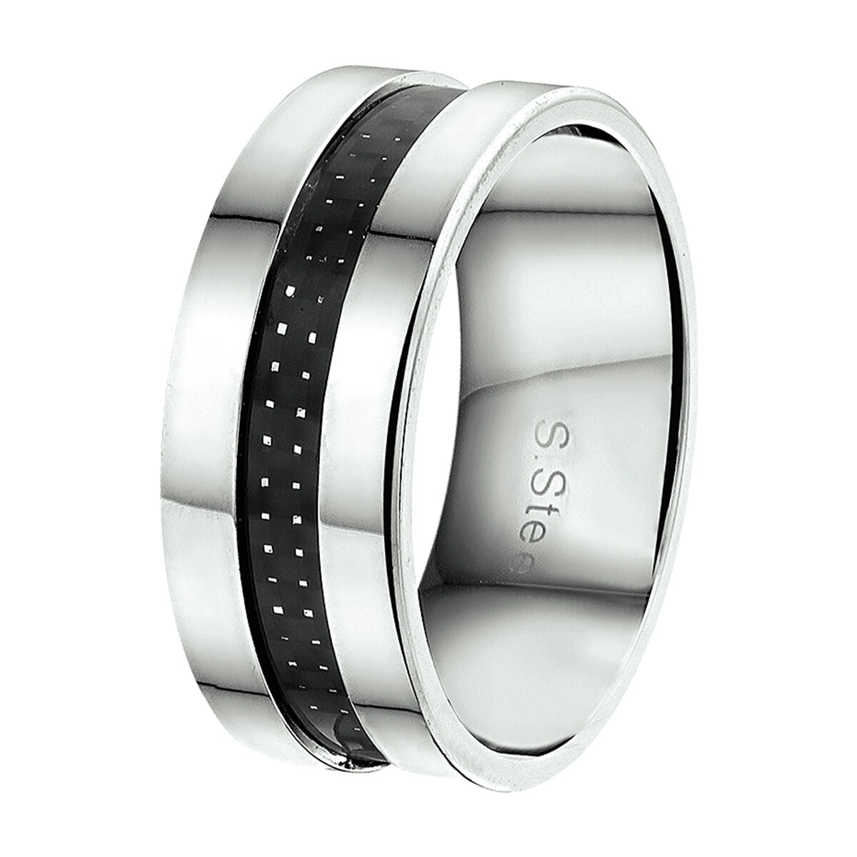 Ring aus Kohlenstoff-Edelstahl 