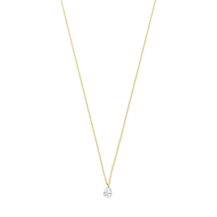 Halskette Diamant 40 – 42 – 44 cm 0,20 ct g SI 18 K Gelbgold