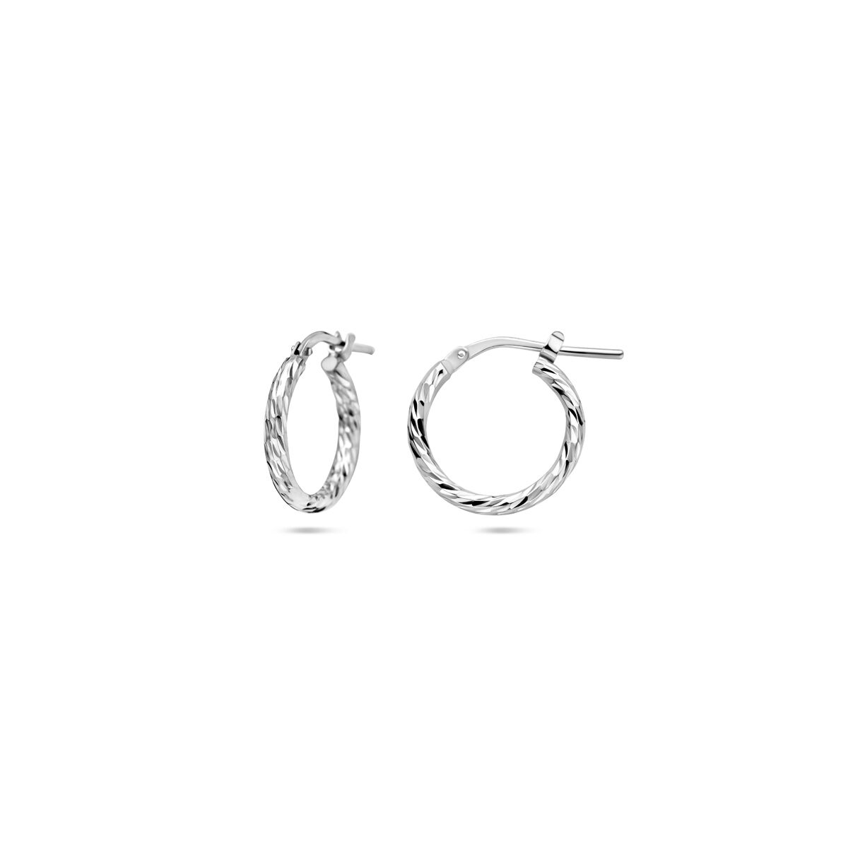 Ohrringe diamantiert 2,0 mm