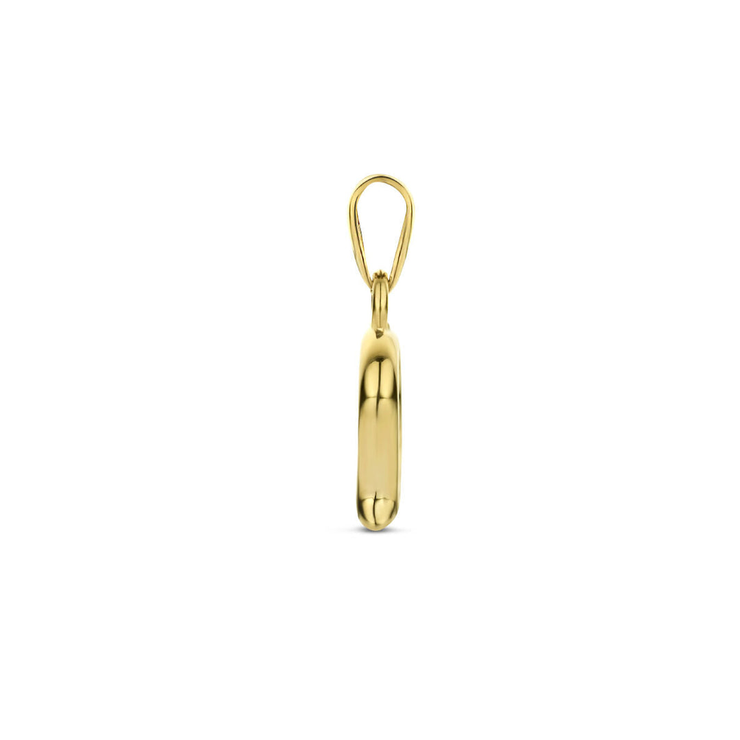 Anhänger Herz 14K Gelbgold