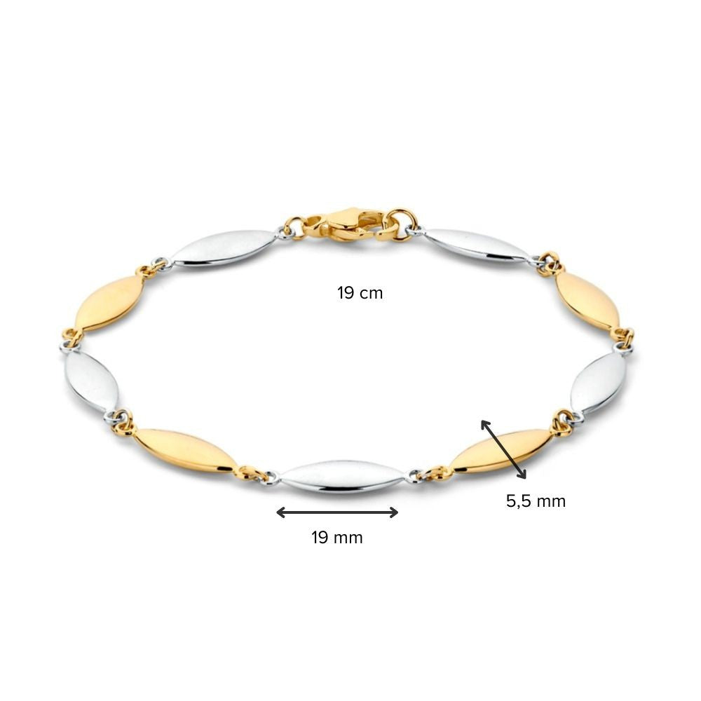Armband zweifarbig