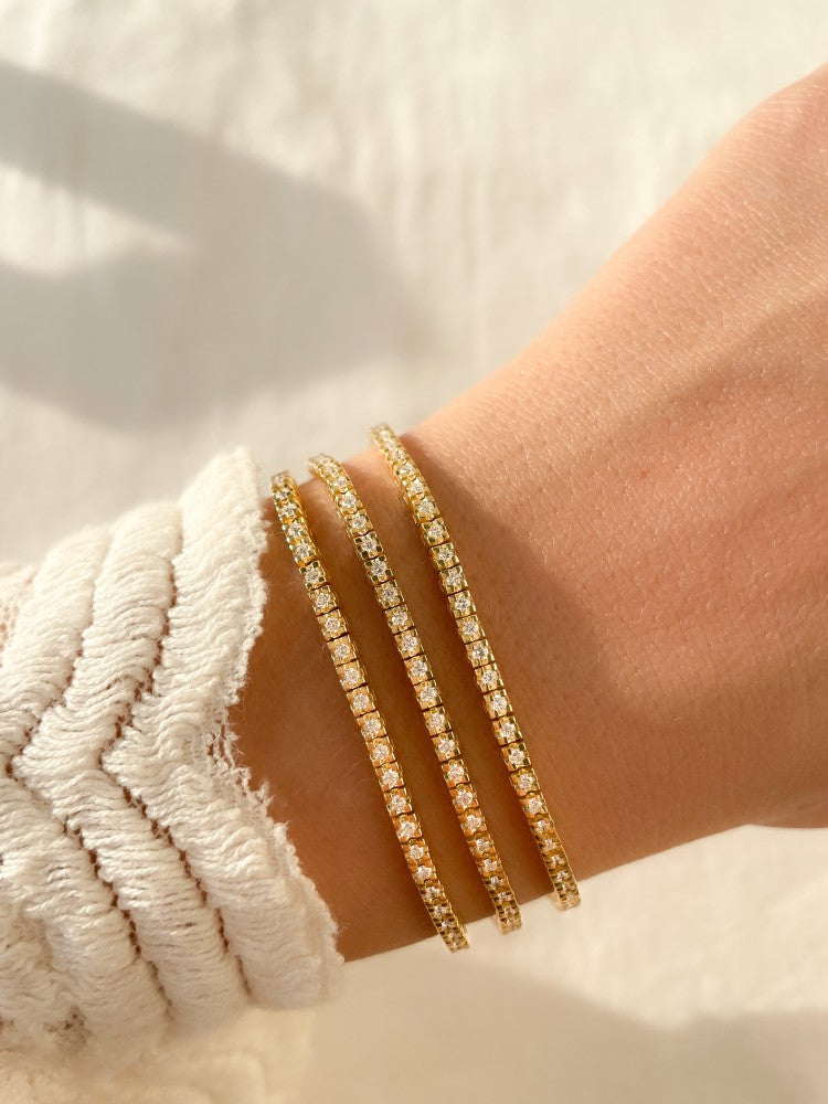 Armband Chloe 1,00 Karat Gelbgold