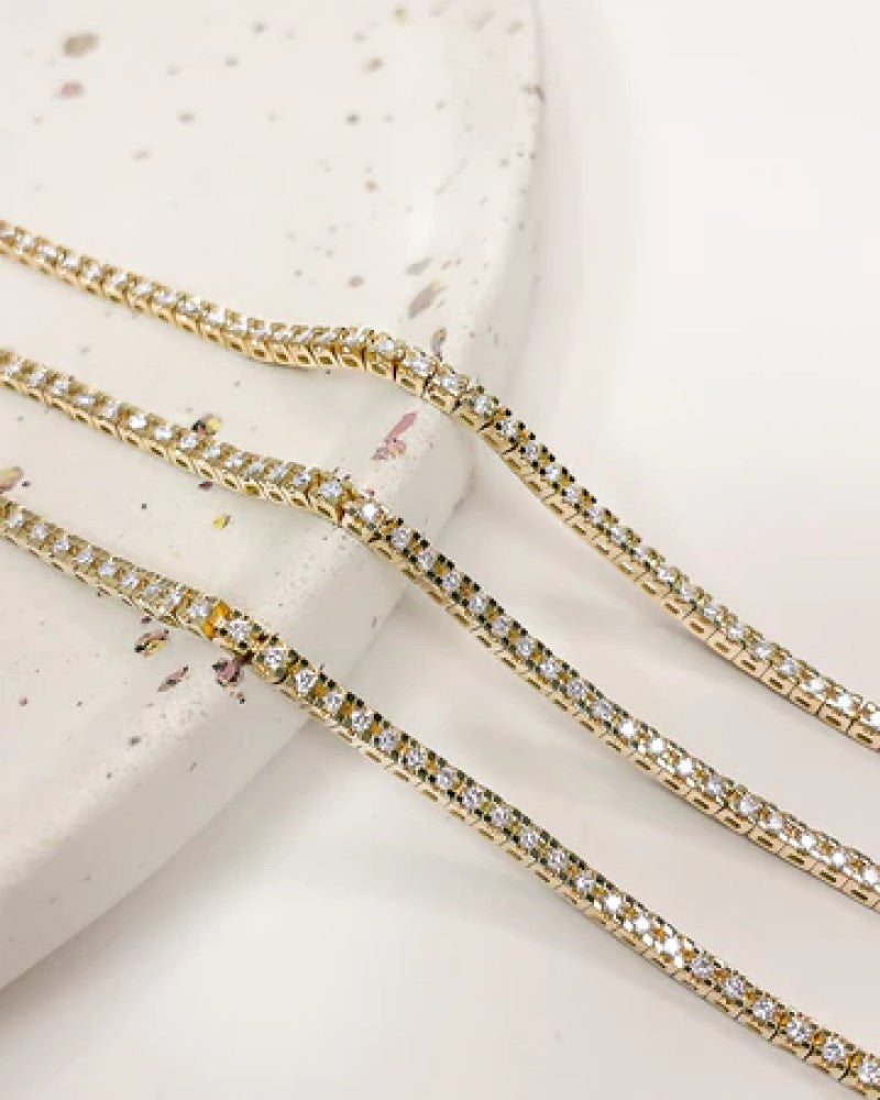 Armband Chloe 1,00 Karat Gelbgold