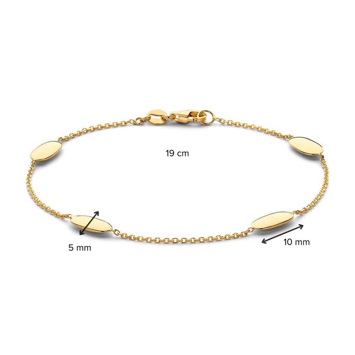 Armband geelgoud