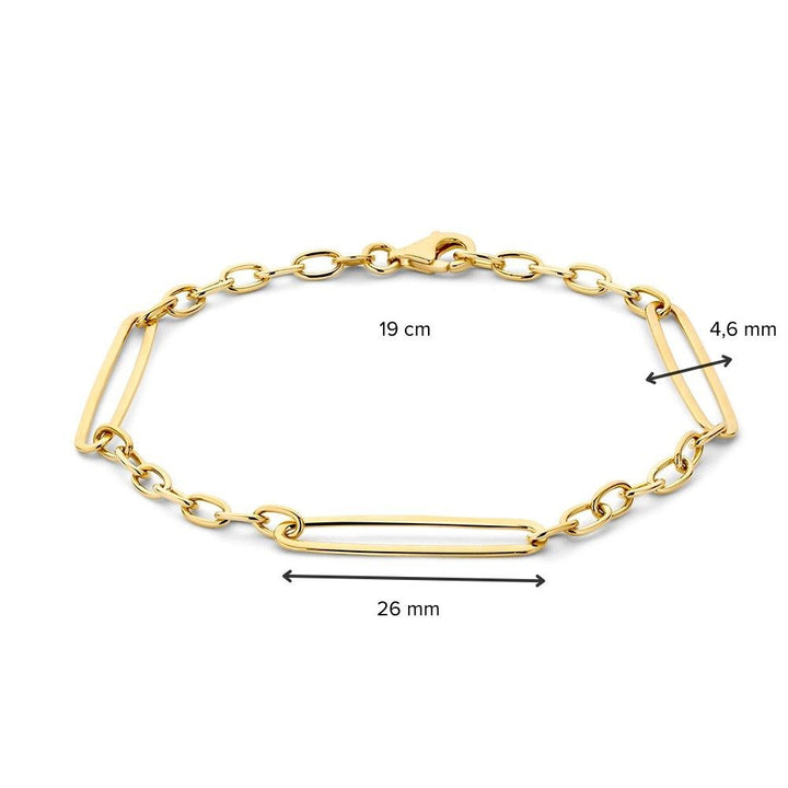 Armband geelgoud