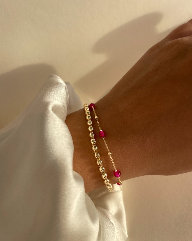 Armband Gelbgold Zirkonia