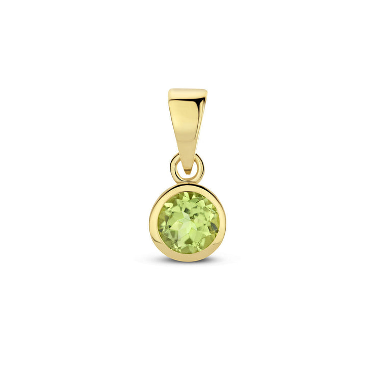 Anhänger mit Geburtsstein 14K Gelbgold
