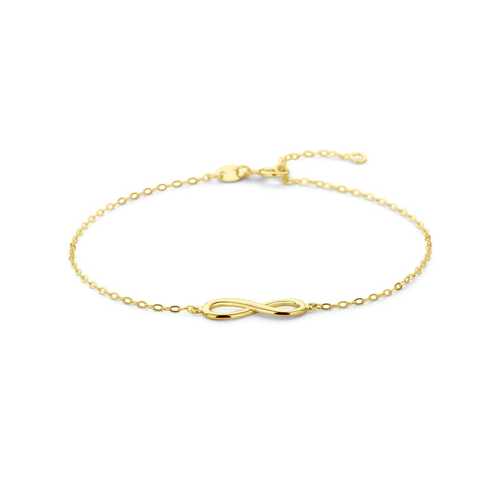 Goldarmband Damen Infinity 14K
