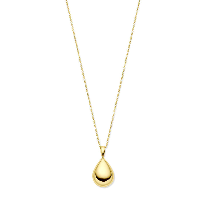 Halskette Tropfen 45 cm 14K Gelbgold