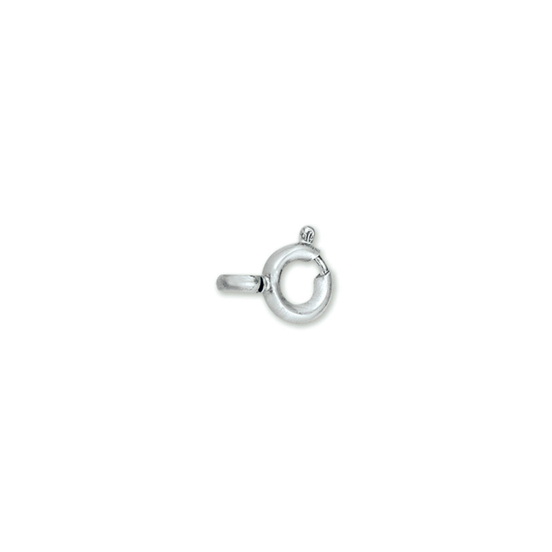 Zilveren veerring – 8 mm (per stuk)