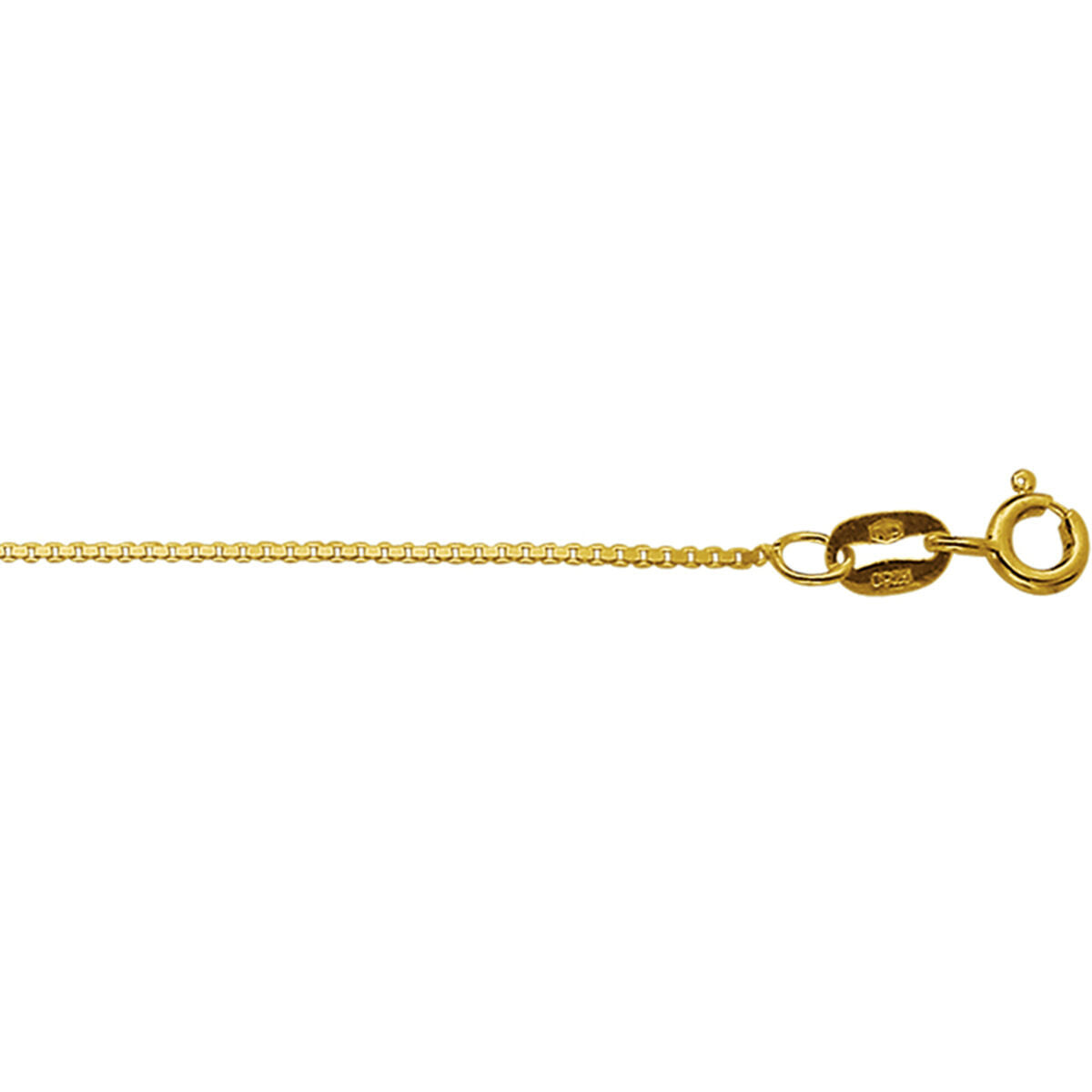 Venezia-Halskette 0,8 mm 585 Gelbgold