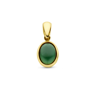Gold-Anhänger mit Edelstein