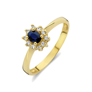 Ring mit Diamant