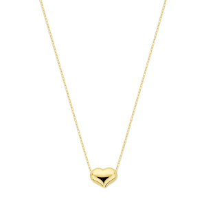 Goldkette mit Herz