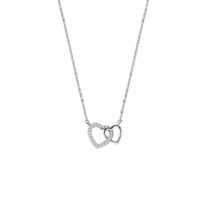 Silberkette mit Herz