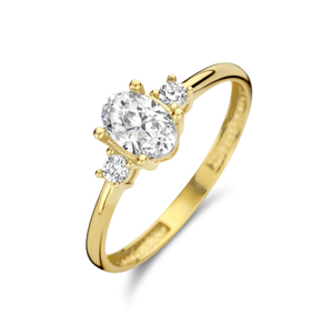 Goldringe mit Zirkonia
