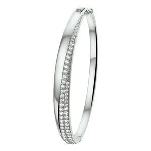 Silber-Bangle-Armbänder