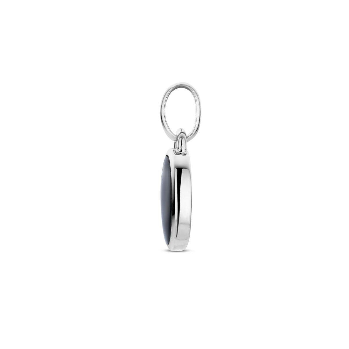 Anhänger Onyx Silber rhodiniert