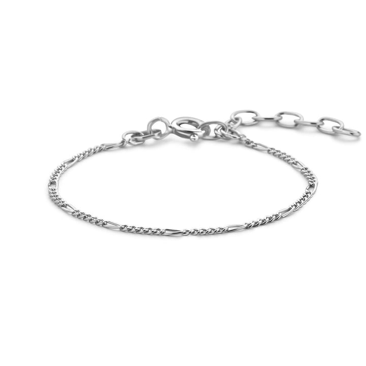 Armband Figaro 1,5 mm (Kinderlänge) Silber rhodiniert