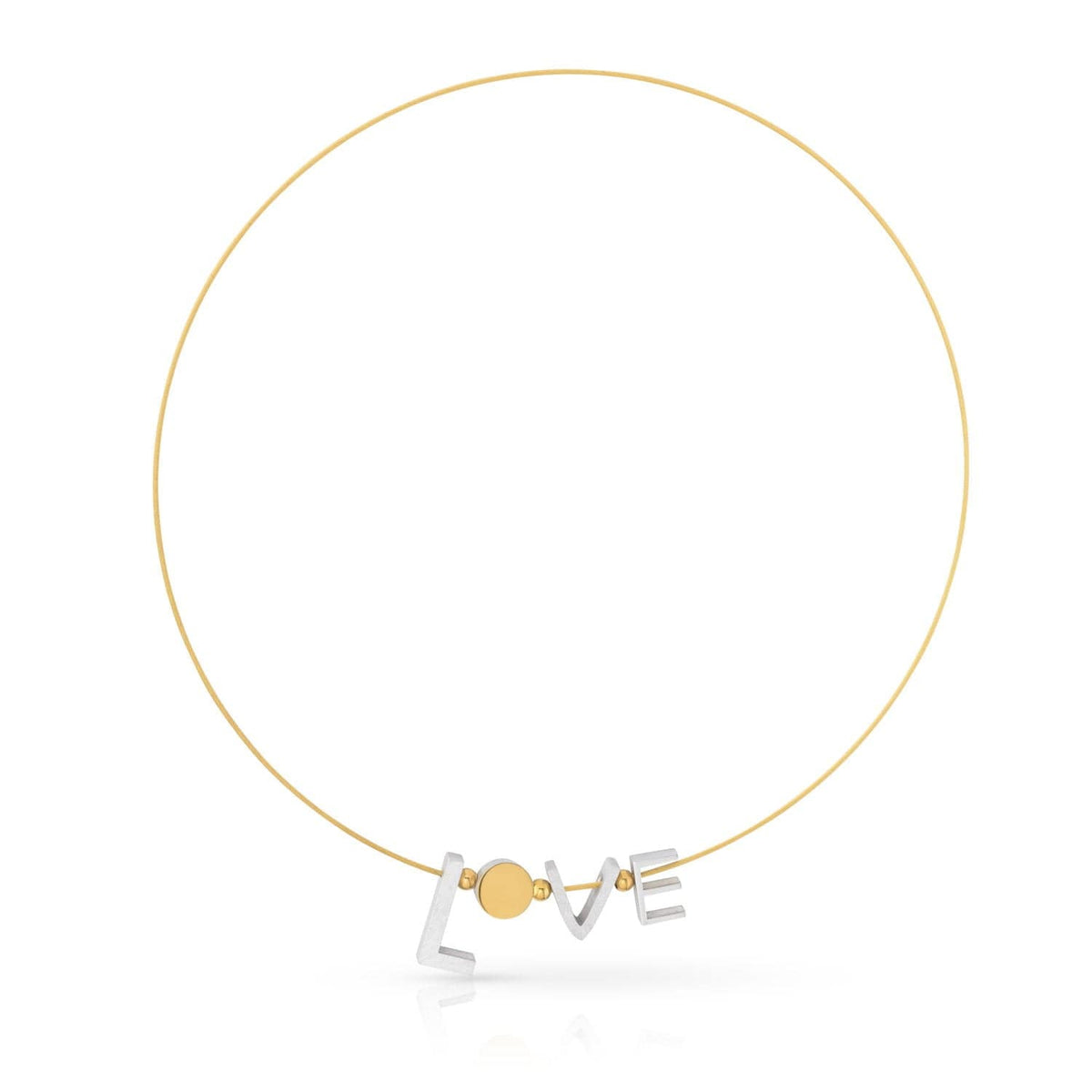 Halskette LOVE goldfarben C258G